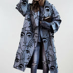 CAROLINE | Elegant Longline Coat