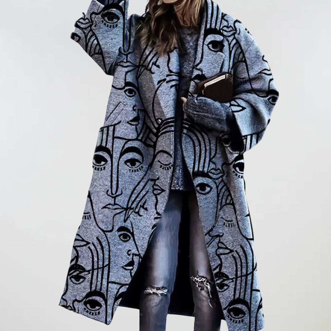 CAROLINE | Elegant Longline Coat