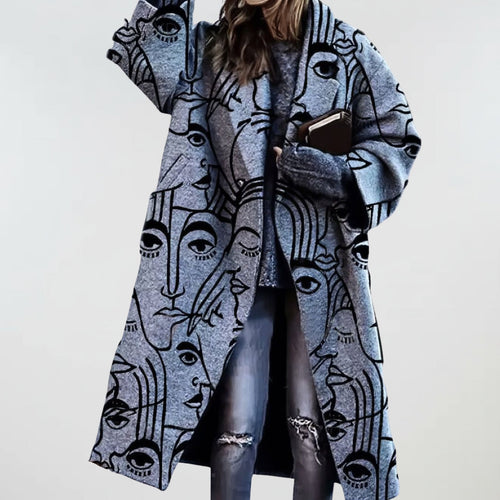 CAROLINE | Elegant Longline Coat