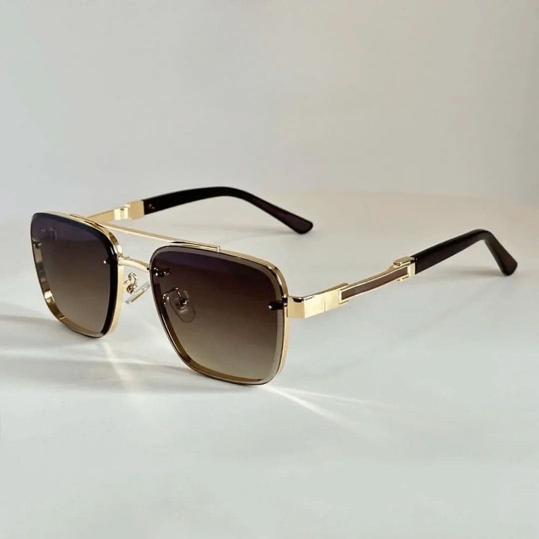 STRATUS ICE | Aluminium Iced Square Sunglasses | UV400