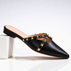 Odette Crossover Studded Sandals