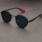 RIFT ORIGIN | Round Metal-Acetate Sunglasses | UV400