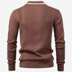 ELLIOT | Refined Zip-Collar Knit Sweater