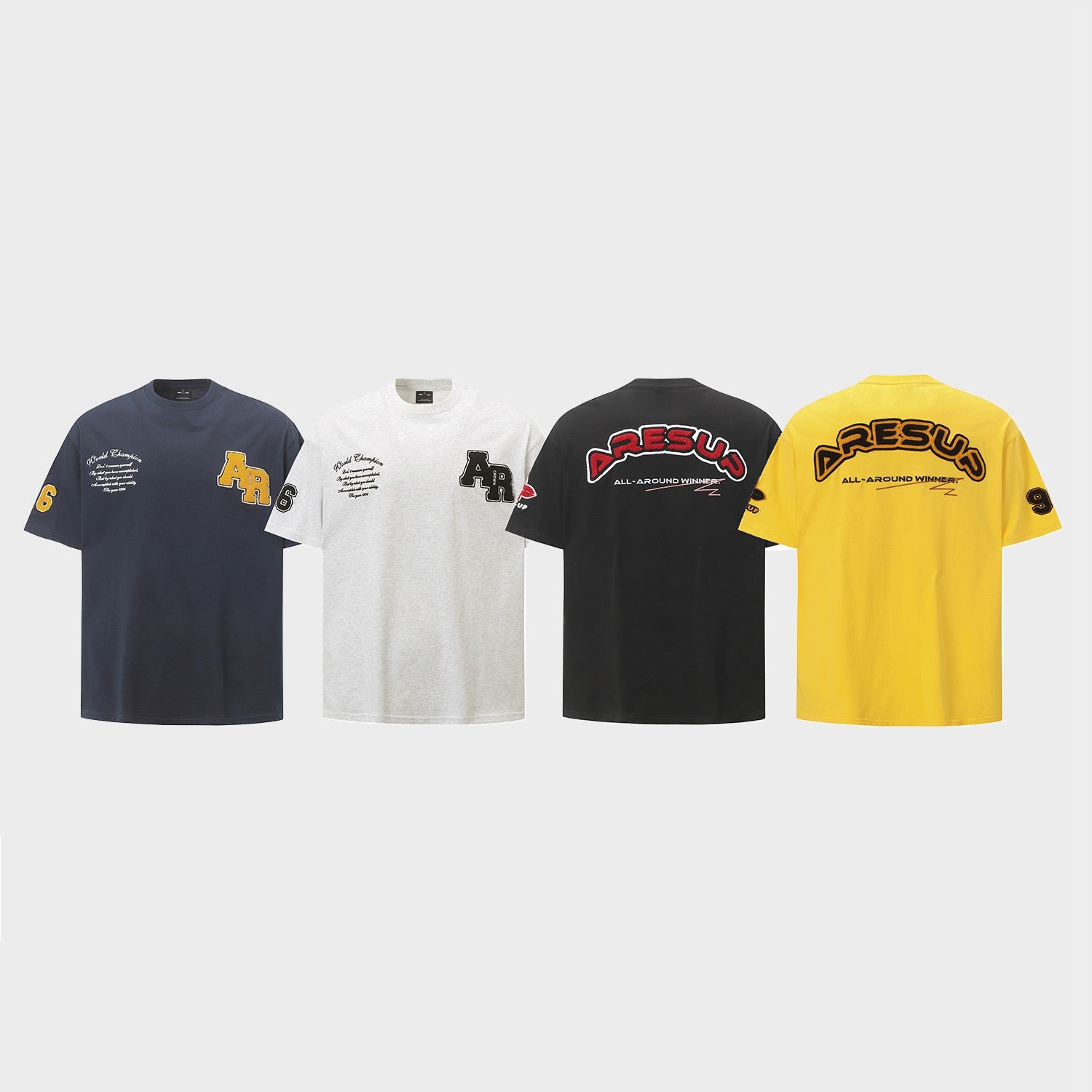 ARES | Cotton Graphic Tee – Oversized Short Sleeve Street Fit