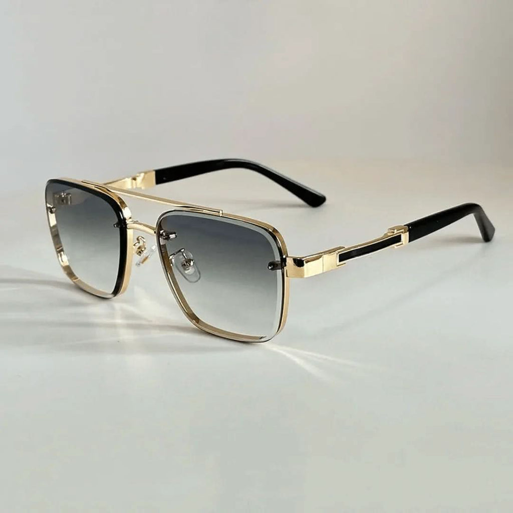 STRATUS ICE | Aluminium Iced Square Sunglasses | UV400