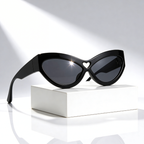 WILD KISS | Heart Cut-Out Cat Eye Sunglasses | UV400
