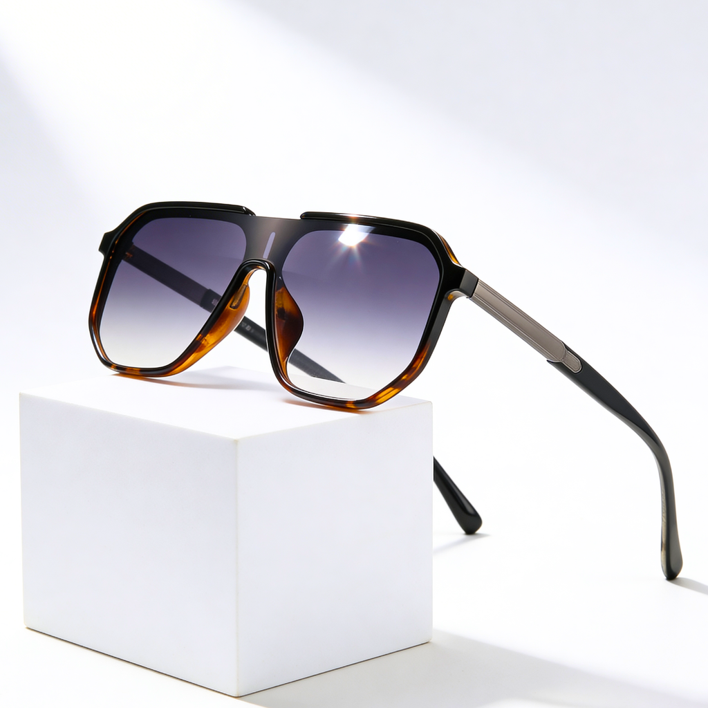 DRIFT AVIATOR | Oversized Square Aviator Sunglasses | UV400