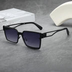 CARVER ALLOY | Oversized Alloy Square Sunglasses | UV400