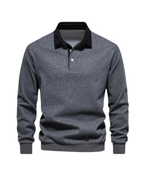 COLIN | Casual Polo Knit Sweater