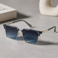 JUDE BROWLINE | Browline Square Sunglasses | UV400 Gradient