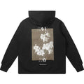 FLORAL | Flower Back Print Hoodie – Soft Artistic Hoodie