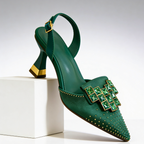 Vivienne Gemstone Kitten Heels