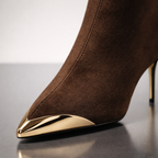 Harper Lane Gilded Suede Boots