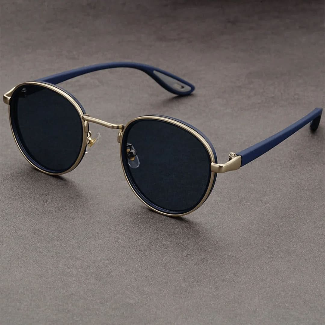 RIFT ORIGIN | Round Metal-Acetate Sunglasses | UV400