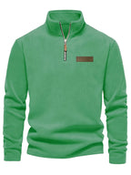EVAN | Classic Half-Zip Stand-Collar Sweater