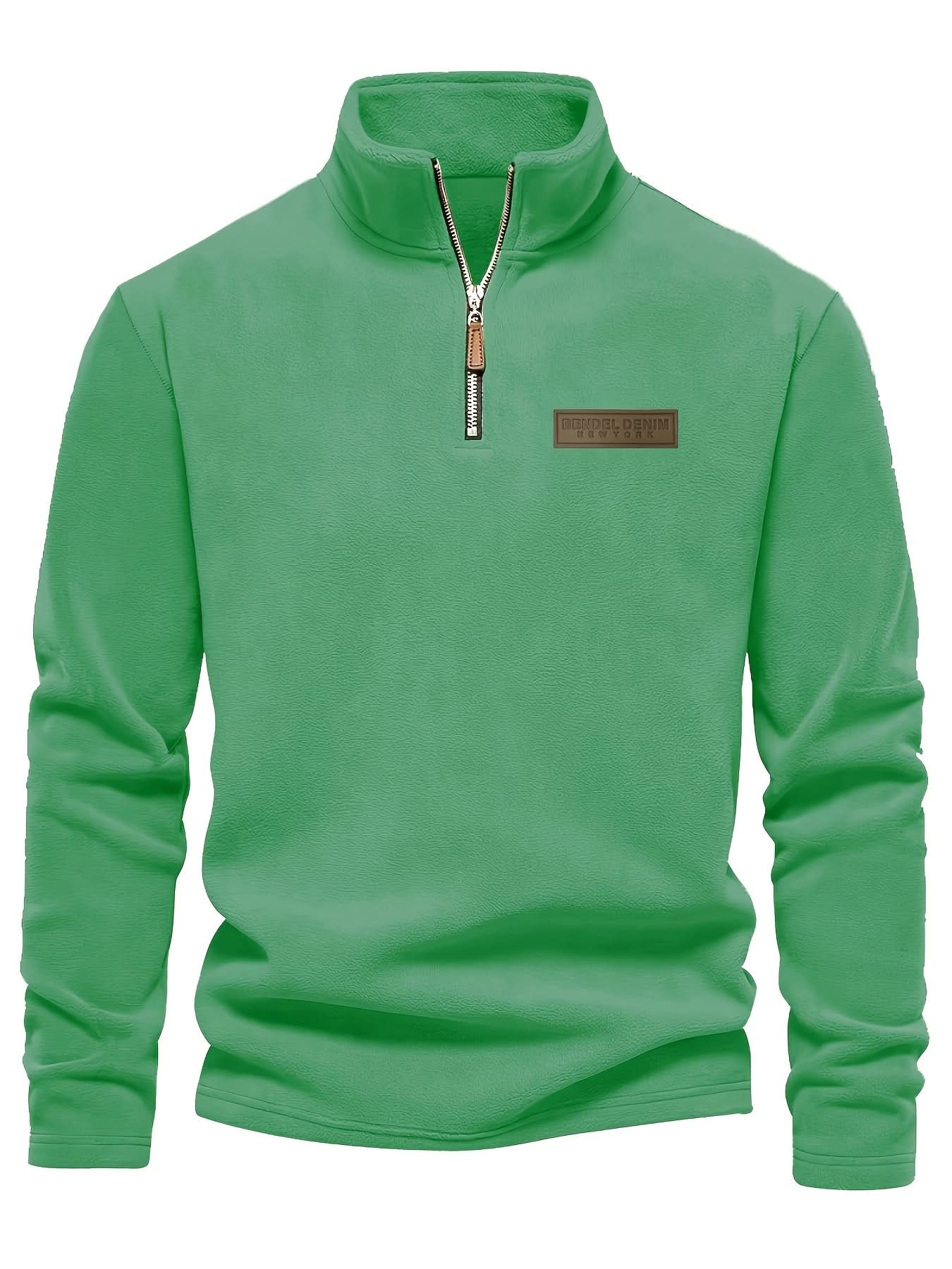 EVAN | Classic Half-Zip Stand-Collar Sweater