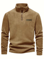 EVAN | Classic Half-Zip Stand-Collar Sweater