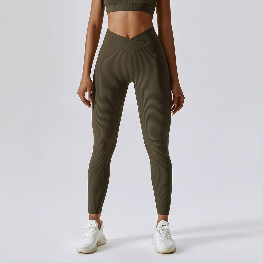 THREA | Sleek High-Waist Stretch Yoga Pants for Women