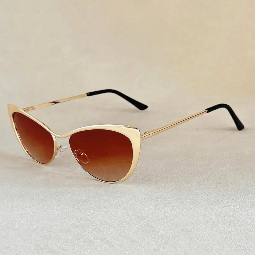 TALIA LUX | Oversized Cat Eye Gradient Sunglasses | UV400