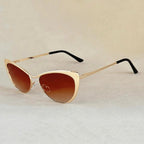 TALIA LUX | Oversized Cat Eye Gradient Sunglasses | UV400