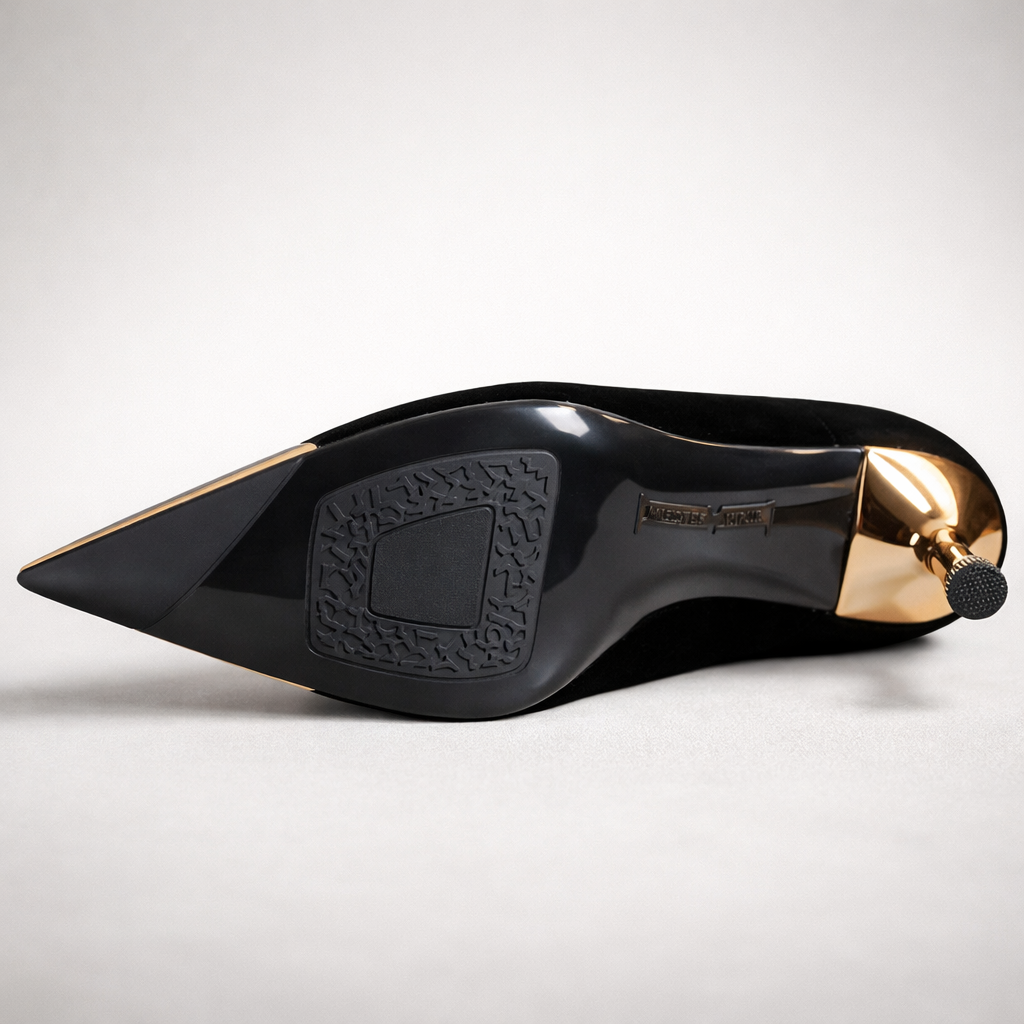 Harper Lane Gilded Suede Boots
