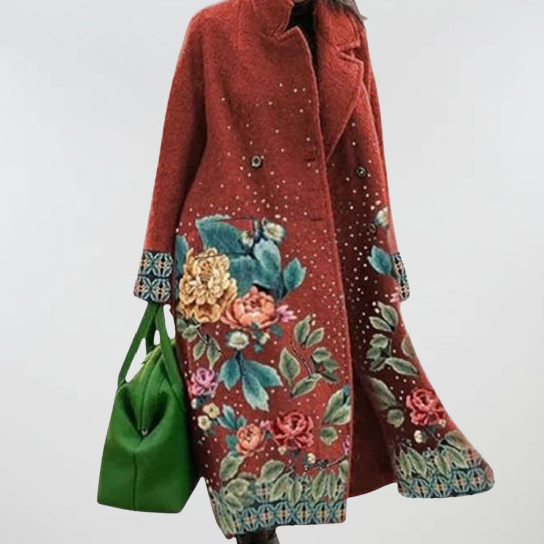 CAROLINE | Elegant Longline Coat