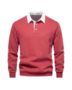 COLIN | Casual Polo Knit Sweater