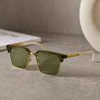 JUDE BROWLINE | Browline Square Sunglasses | UV400 Gradient