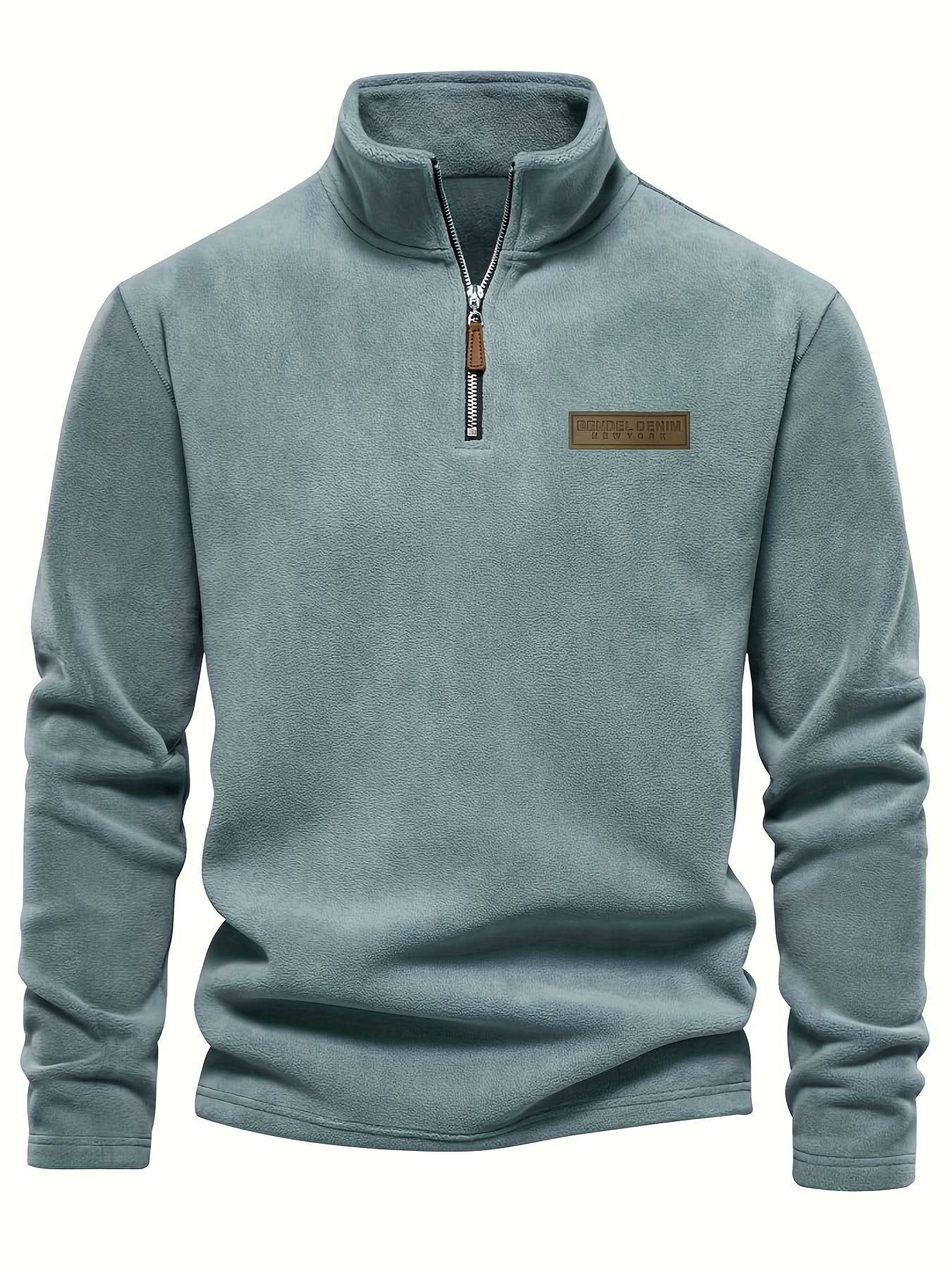 EVAN | Classic Half-Zip Stand-Collar Sweater