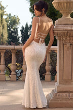 LUNA | Backless Body-Skimming Evening Dress