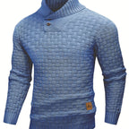 HUNTER | Textured Button-Neck Sweater