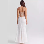 LUNA | Backless Body-Skimming Evening Dress