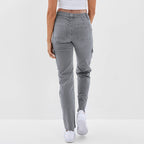 MARIS | High-Waist Straight-Leg Cargo Denim Jeans for Women