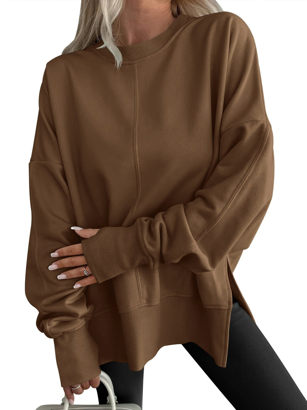 GWEN | Comfy Oversized Long Sleeve Sweatshirt