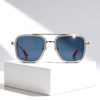 RIFT NOIR X | Square Metal-Acetate Sunglasses | UV380