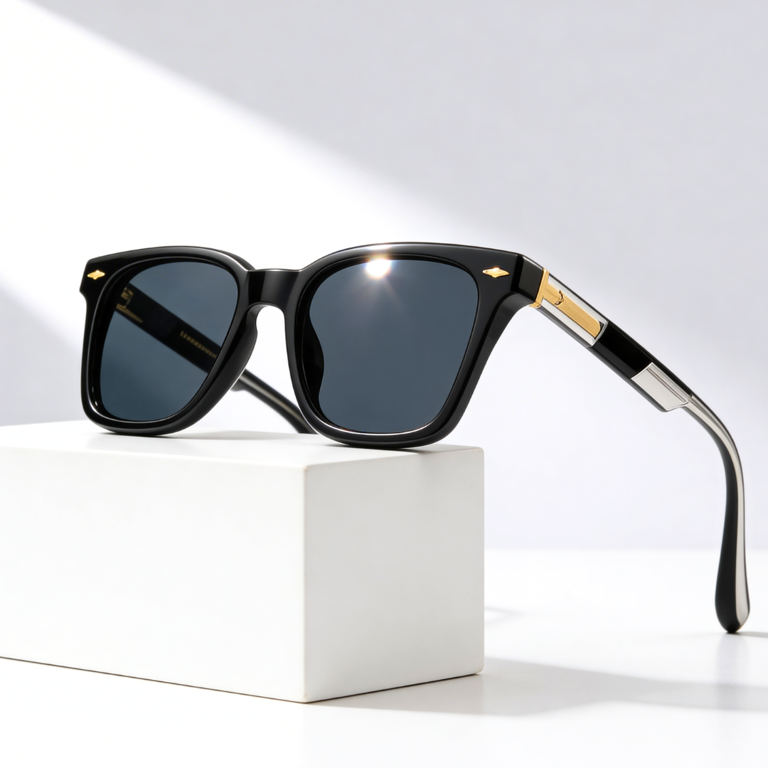 STRATHMORE WAVE | Wayfarer Acetate Sunglasses | UV400 Translucent