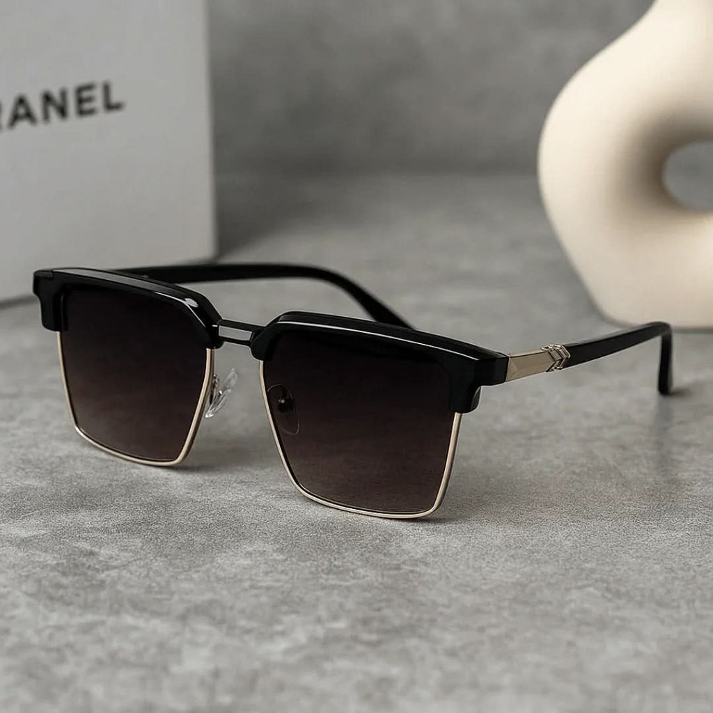 JUDE BROWLINE | Browline Square Sunglasses | UV400 Gradient