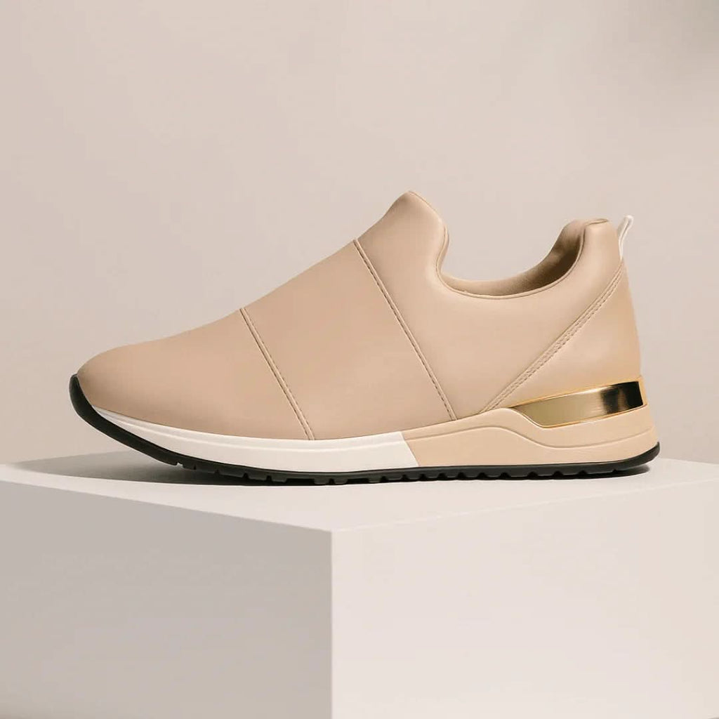 Harper Lane Gilded Sneakers
