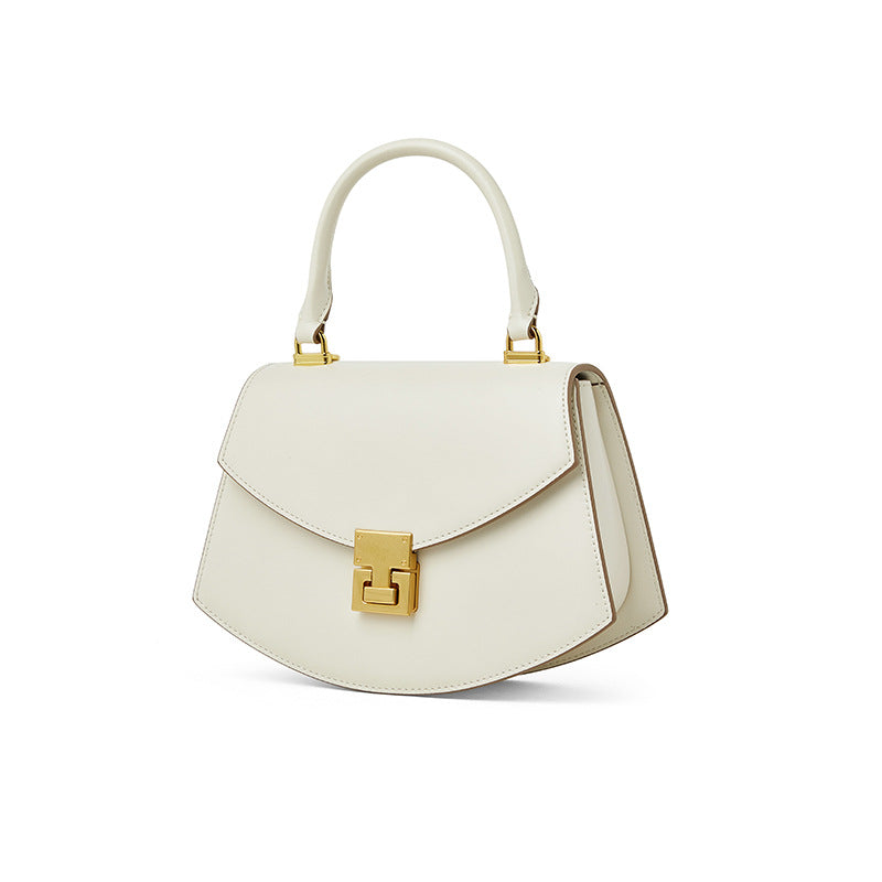 VALENZA | Structured Leather Top Handle Bag