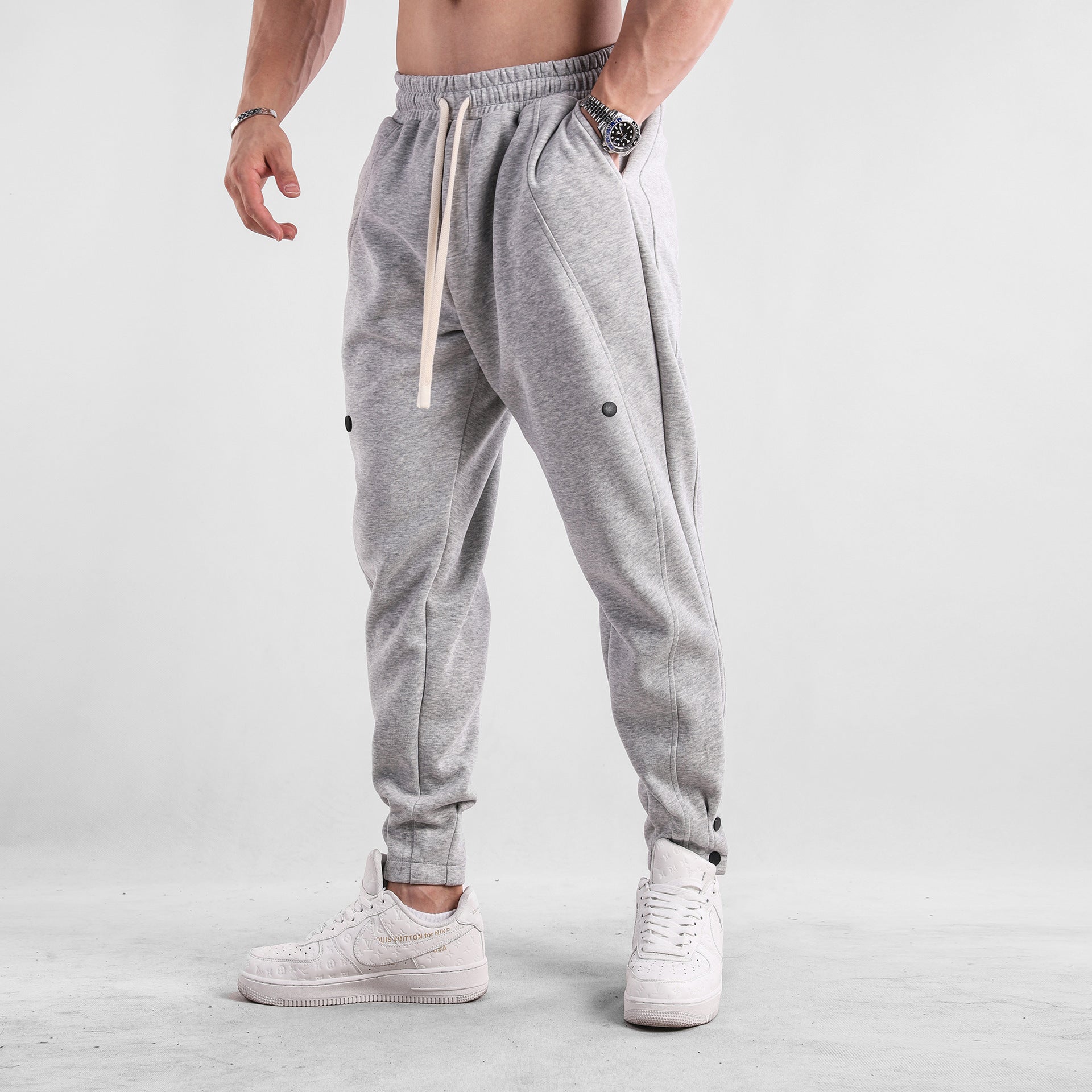 AERON | Tech Tapered Drawstring Casual Pants for Men