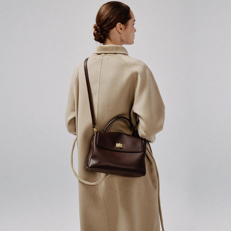 LUCENA | Minimal Leather Crossbody Bag