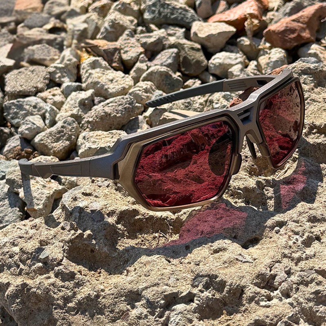 STRATA SHIELD | Wraparound Sport Sunglasses | UV400 Anti-Glare