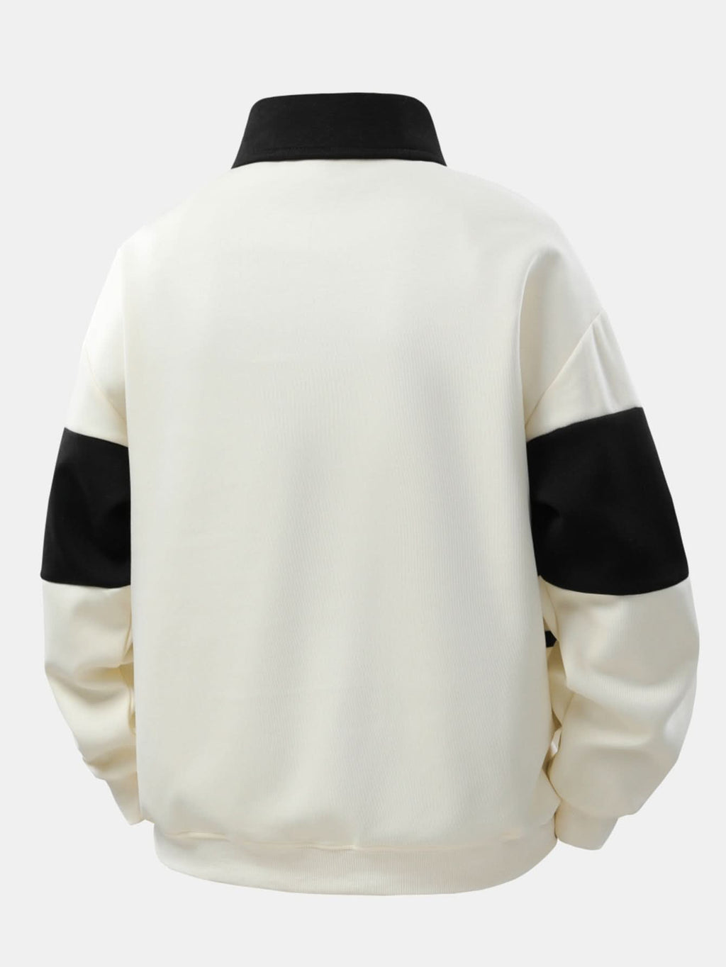 MILES | Refined Striped Polo Sweatshirt