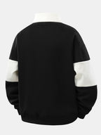 MILES | Refined Striped Polo Sweatshirt