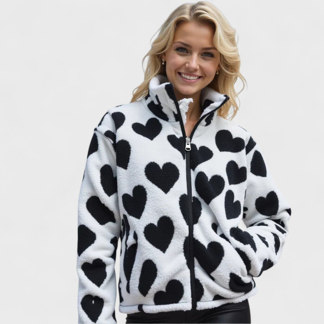 KATHARINA | Reversible heart jacket
