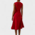 ARIANA | Pleated Midi Dress