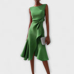 ARIANA | Pleated Midi Dress