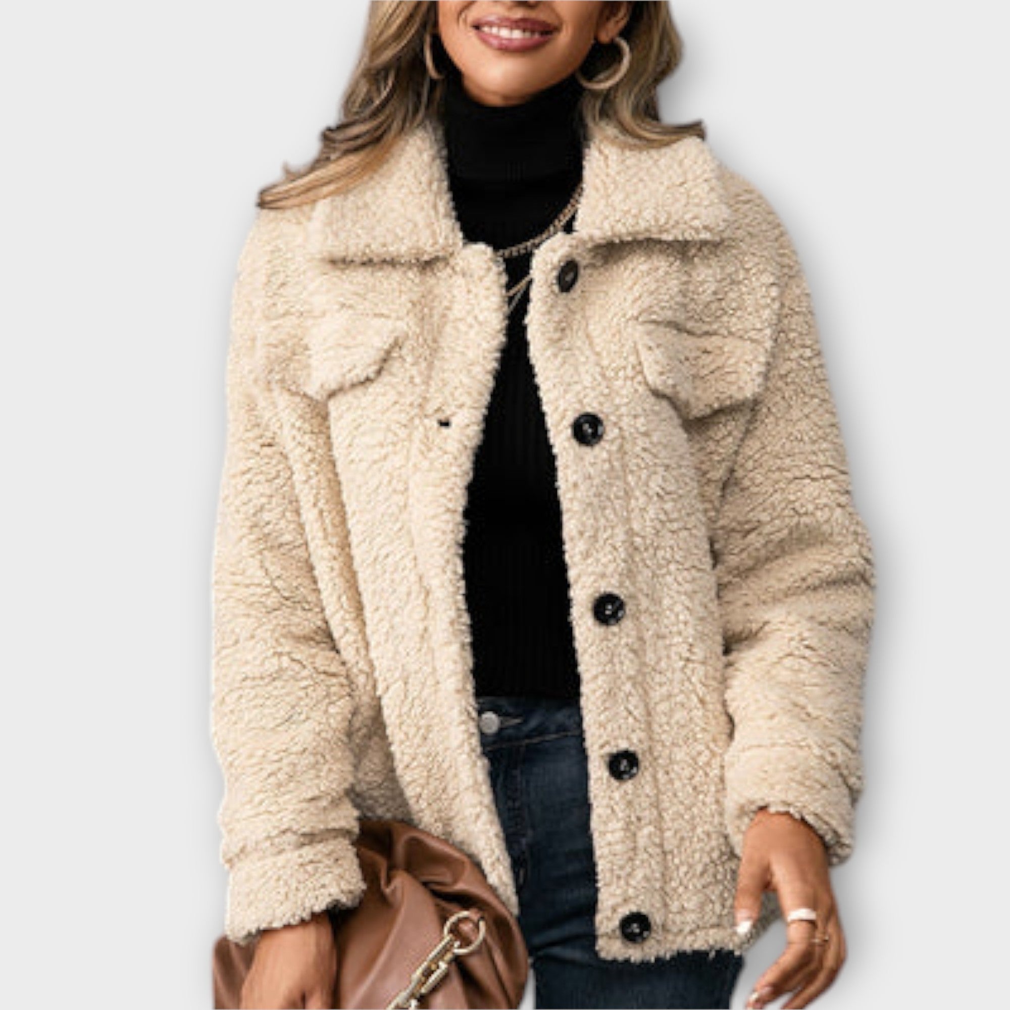 LUCY | Cosy Teddy Jacket