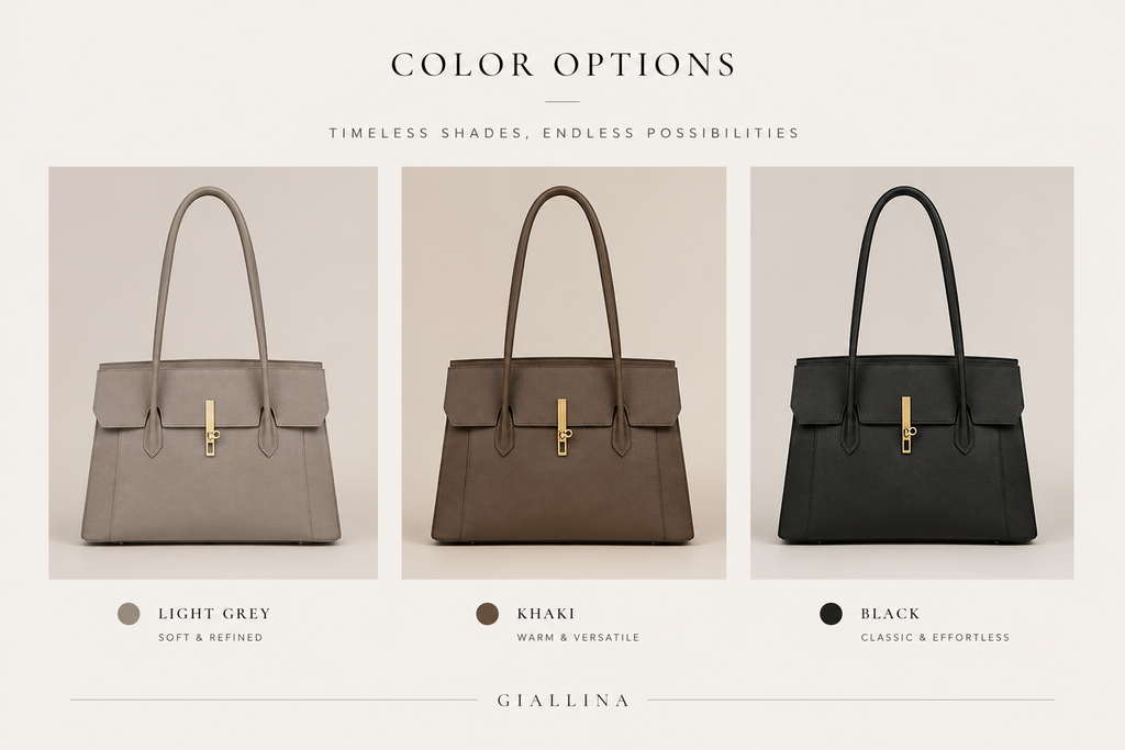 GIALLINA | Structured Leather Tote