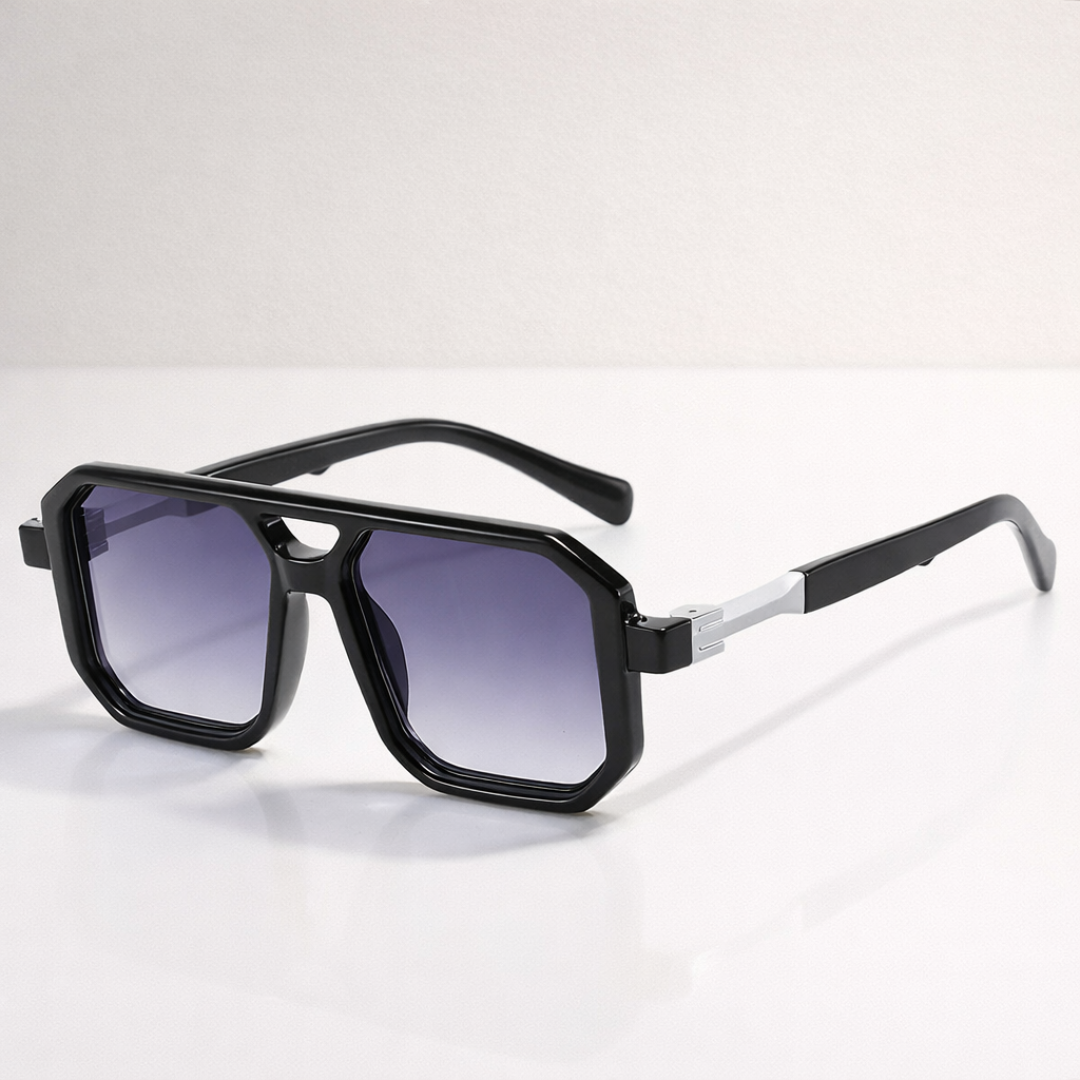 ECHO EXOTIC | Angular Color-Block Sunglasses | UV400 Tropical